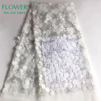 Latest 2020 Big White Colour Sequined Guipure Mesh Lace Fabric Indian Sequins Laces For Noble Women Dress Guipure Tulle Material
Latest 2020 Big White Colour Sequined Guipure Mesh Lace Fabric Indian Sequins Laces For Noble Women Dress Guipure Tulle Material
