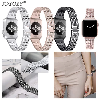 Joyozy Bracelet Band For Apple Watch 38mm 42mm 40mm 44mm Stainless Steel strap wristband Metal band for iWatch Series 4 5 3 2 1
Joyozy Bracelet Band For Apple Watch 38mm 42mm 40mm 44mm Stainless Steel strap wristband Metal band for iWatch Series 4 5 3 2 1