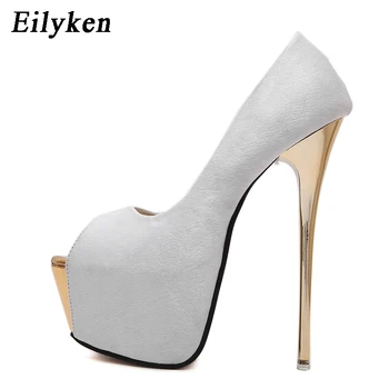 Eilyken Women Pumps high heels Womens Sexy Peep Toe Pumps Platform shoes White Black Pink Wedding Party shoes size 34-45
Eilyken Women Pumps high heels Womens Sexy Peep Toe Pumps Platform shoes White Black Pink Wedding Party shoes size 34-45