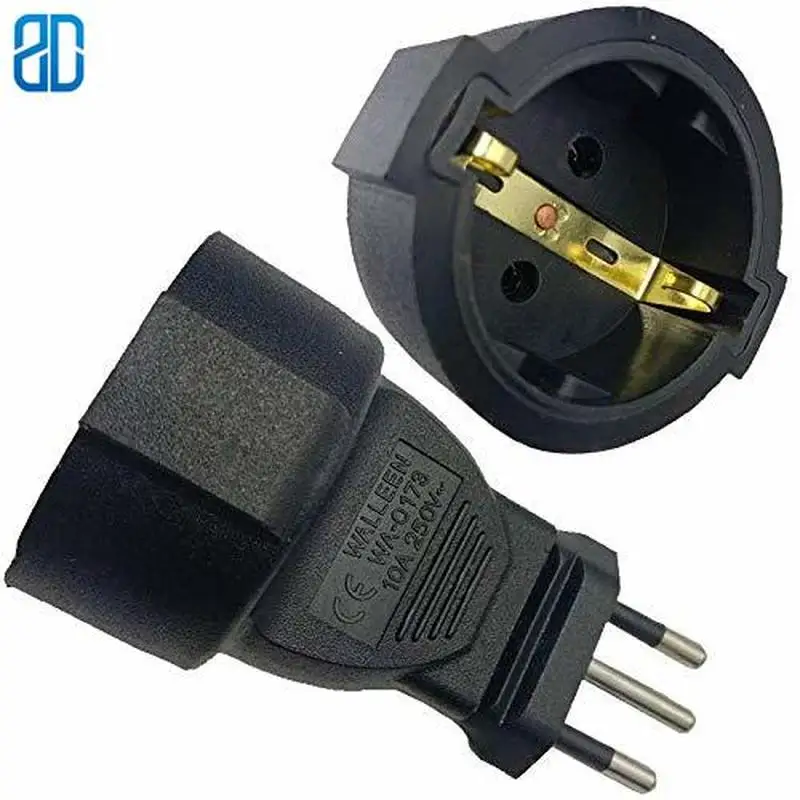 Eu Euro To Brazil Plug Electrical Ac Power Adapter Socket Converter Brasil Travel Power Adapter Plug
Eu Euro To Brazil Plug Electrical Ac Power Adapter Socket Converter Brasil Travel Power Adapter Plug