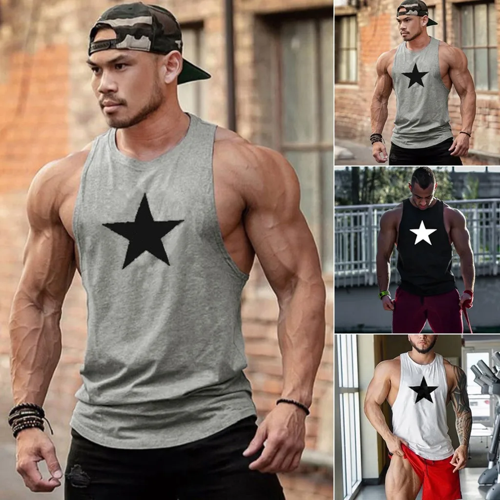 gym tank top Men Fitness Muscle Print Sleeveless Bodybuilding Tight-drying Vest Tops Blouses tank top men dropshipping
gym tank top Men Fitness Muscle Print Sleeveless Bodybuilding Tight-drying Vest Tops Blouses tank top men dropshipping