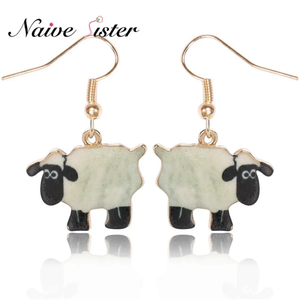 4 Colors Cute Sheep Shape Dangle Earrings Fashion Ladies Earings Lovely Earring For Women Girl Animal Jewelry Christmas Gift
4 Colors Cute Sheep Shape Dangle Earrings Fashion Ladies Earings Lovely Earring For Women Girl Animal Jewelry Christmas Gift