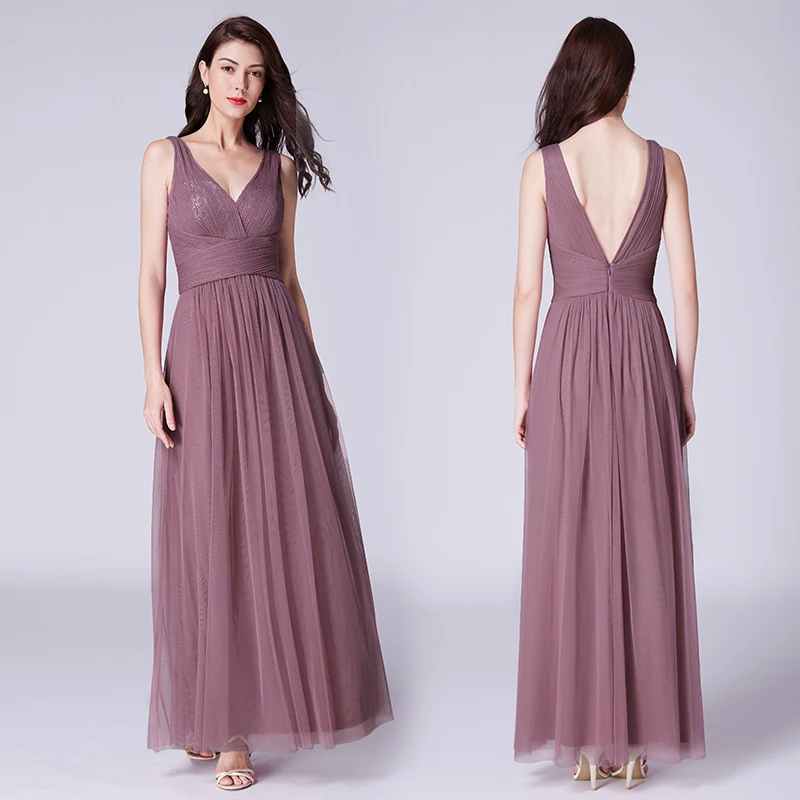 Evening Dresses Long 2018 Ever Pretty Elegant A-Line V-Neck Long Tulle Sleeveless Cheap Wedding Guest Party Gowns Robe De Soiree
Evening Dresses Long 2018 Ever Pretty Elegant A-Line V-Neck Long Tulle Sleeveless Cheap Wedding Guest Party Gowns Robe De Soiree