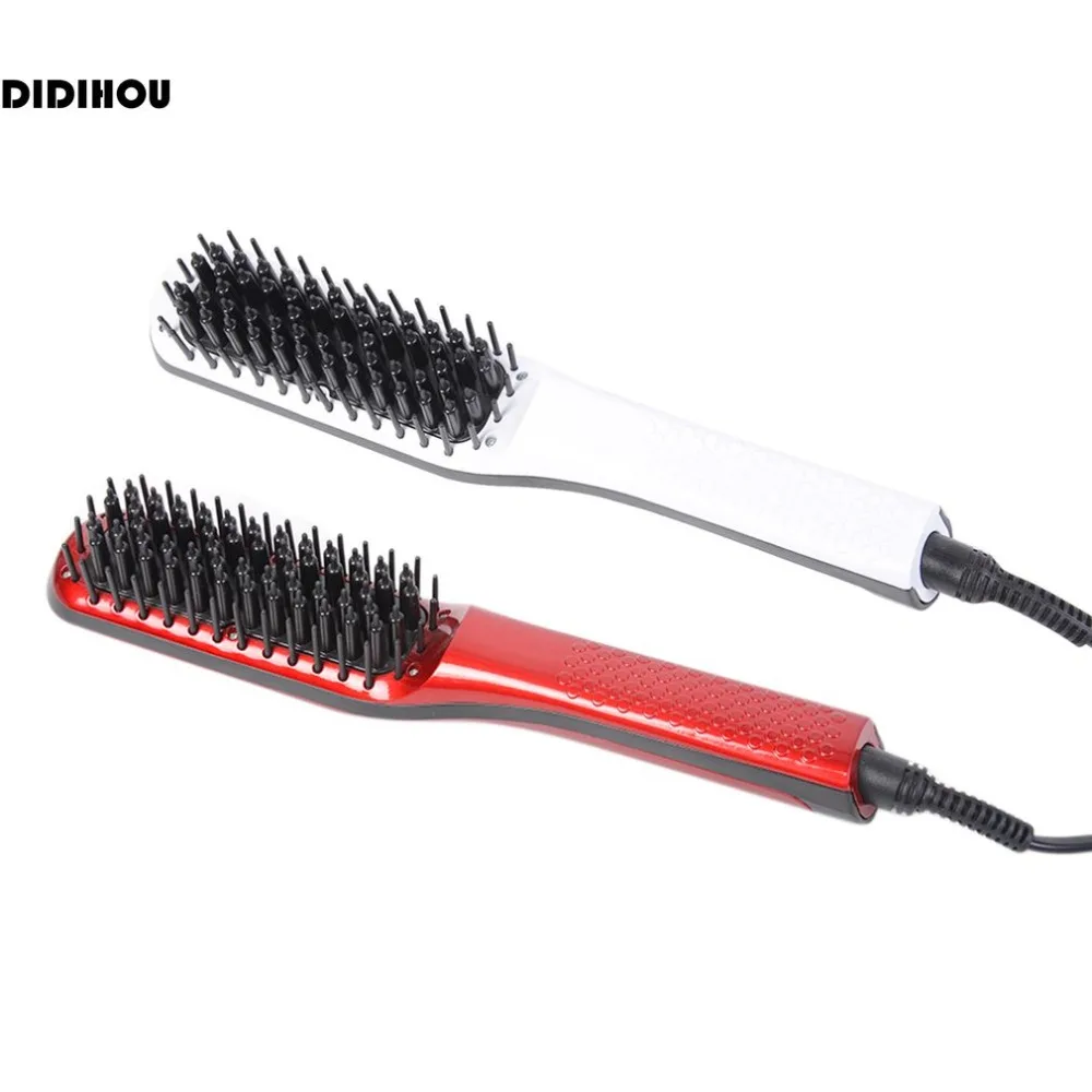 DIDIHOU Liquid Crystal Hair Straightener Brush 50W Electric Hair Brush Ceramic Professional Styling Tools EU US UK Plug
DIDIHOU Liquid Crystal Hair Straightener Brush 50W Electric Hair Brush Ceramic Professional Styling Tools EU US UK Plug
