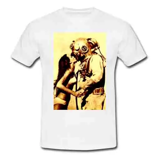 New 2019 Cotton Scuba Diver Kiss Mens Retro Vintage T-shirt Tee 60s Dive Diving Aparatus Bikini Short-Sleeve T-Shirt
New 2019 Cotton Scuba Diver Kiss Mens Retro Vintage T-shirt Tee 60s Dive Diving Aparatus Bikini Short-Sleeve T-Shirt