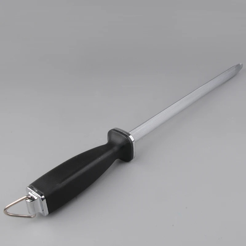 1Pcs Knife Sharpener Carbon Steel Sharpening Rod For Chefs Plastic Handle Kitchen Knives Sharpening Tools High Quality
1Pcs Knife Sharpener Carbon Steel Sharpening Rod For Chefs Plastic Handle Kitchen Knives Sharpening Tools High Quality
