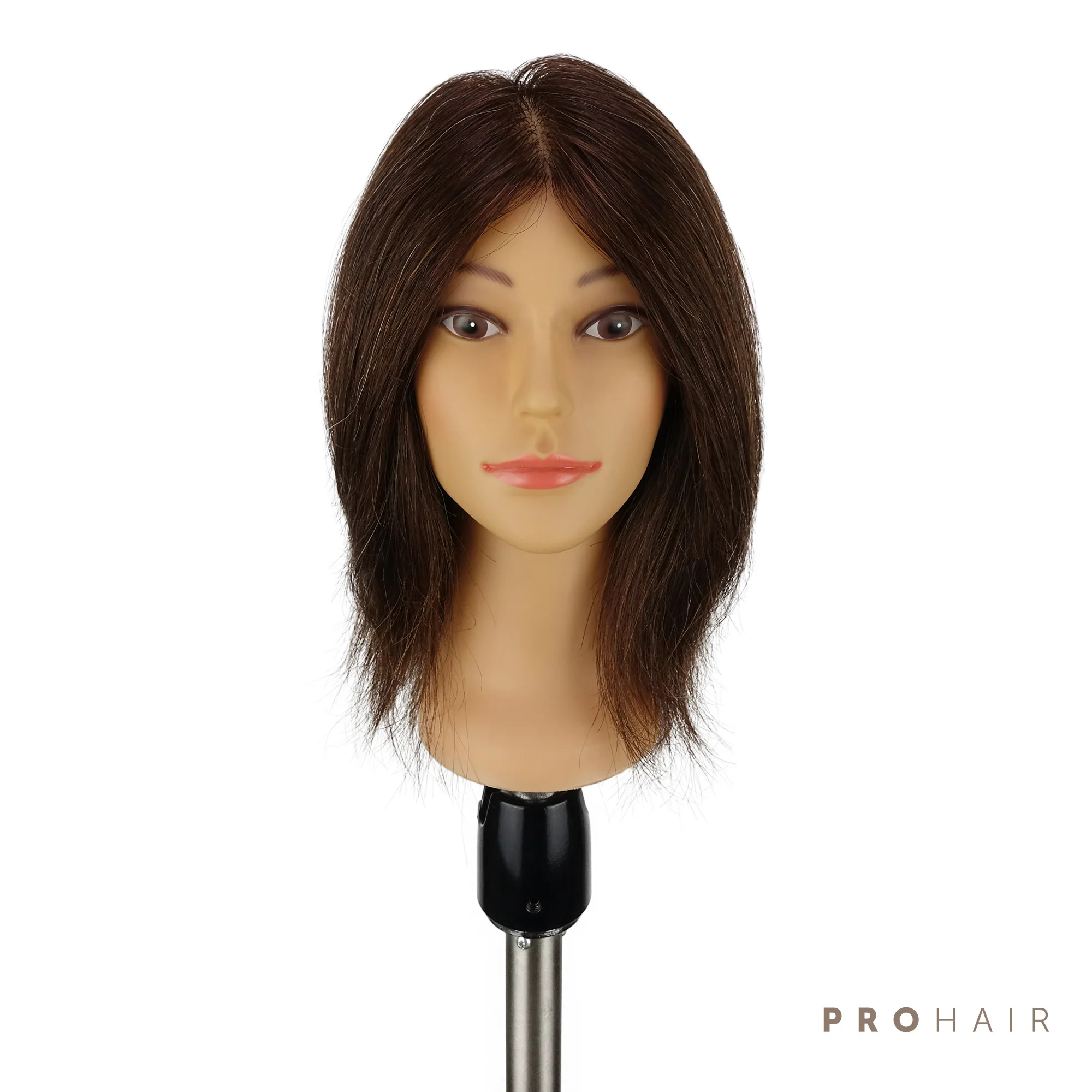 PROHAIR 25CM 10'' 100% Human Hair Dark Brown MINI Training Head Salon Female Mannequin Head Hairdressing Practice Training
PROHAIR 25CM 10'' 100% Human Hair Dark Brown MINI Training Head Salon Female Mannequin Head Hairdressing Practice Training