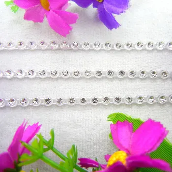 5 sizes crystal clear rhinestone nice 3 Colors Sew On glue on Plastic rhinestone chain string applique shoes diy trimming
5 sizes crystal clear rhinestone nice 3 Colors Sew On glue on Plastic rhinestone chain string applique shoes diy trimming