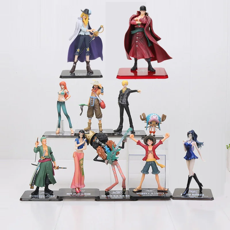 One Piece Dead or Alive Nico nami luffy usopp sanji chopper zoro Cavendish Law beckman PVC Action Figure Toy 2 years later
One Piece Dead or Alive Nico nami luffy usopp sanji chopper zoro Cavendish Law beckman PVC Action Figure Toy 2 years later