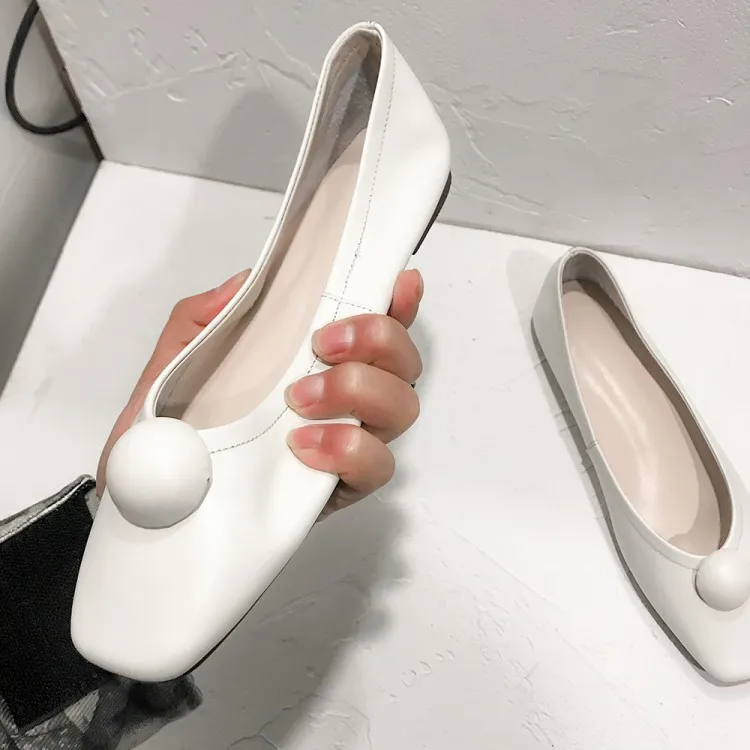 MLJUESE 2019 women flats Cow leather square toe black color slip on flats shoes spring autumn casual shoes party dress size 43
MLJUESE 2019 women flats Cow leather square toe black color slip on flats shoes spring autumn casual shoes party dress size 43