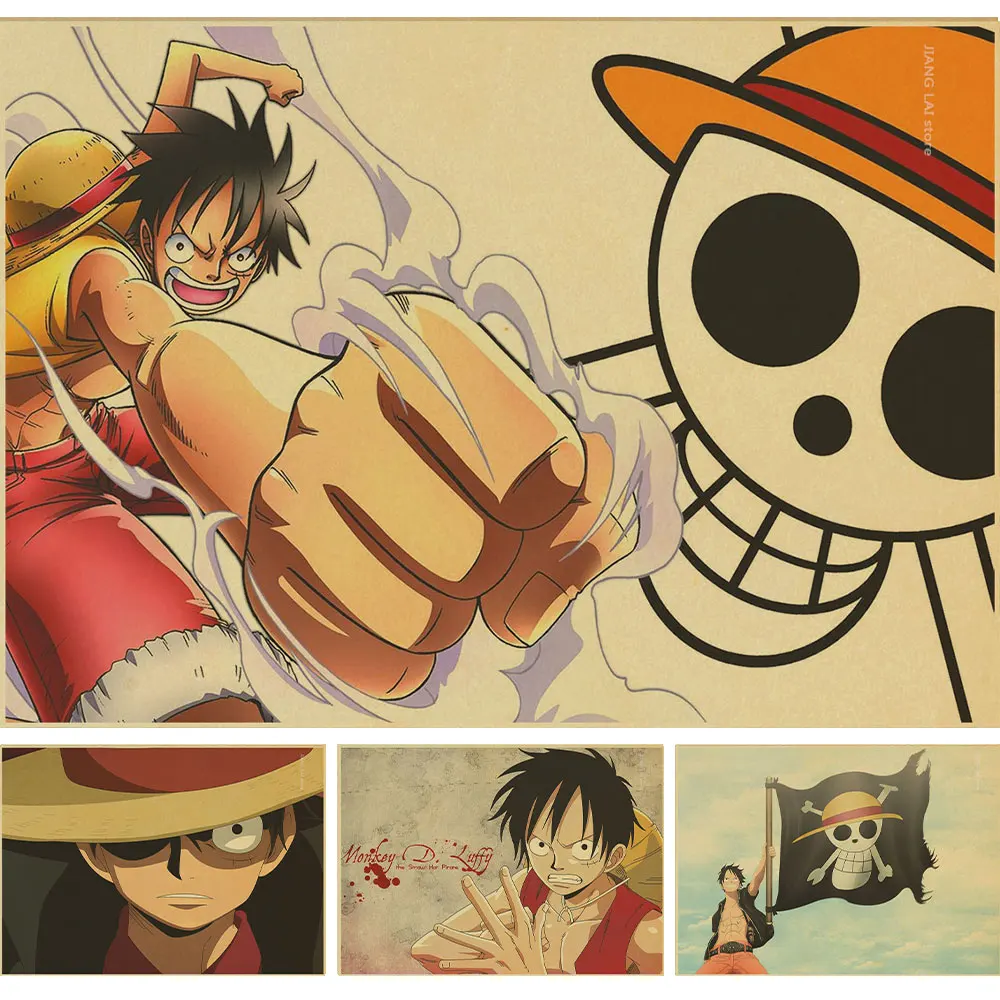 one piece Home Decor Wall Stickers Vintage Paper Anime Poster One Piece Posters Luffy Wanted
one piece Home Decor Wall Stickers Vintage Paper Anime Poster One Piece Posters Luffy Wanted