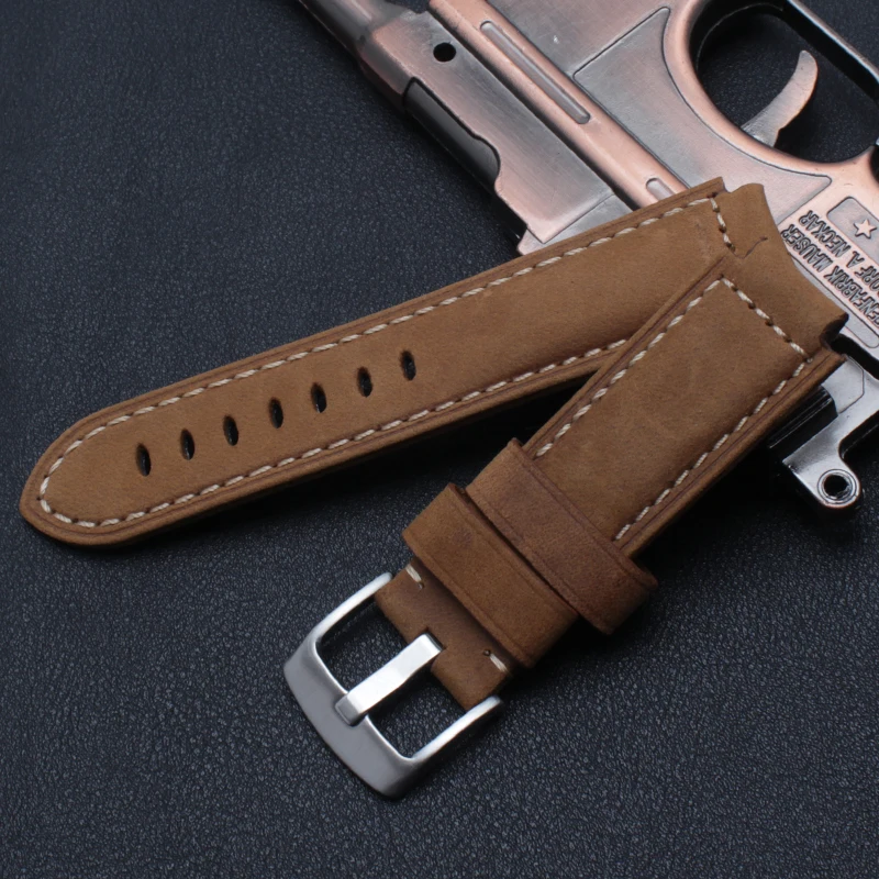 New Genuine Leather 24*16mm Watchband Fashion watch strap Special Interface For Garmin vivoactive
New Genuine Leather 24*16mm Watchband Fashion watch strap Special Interface For Garmin vivoactive