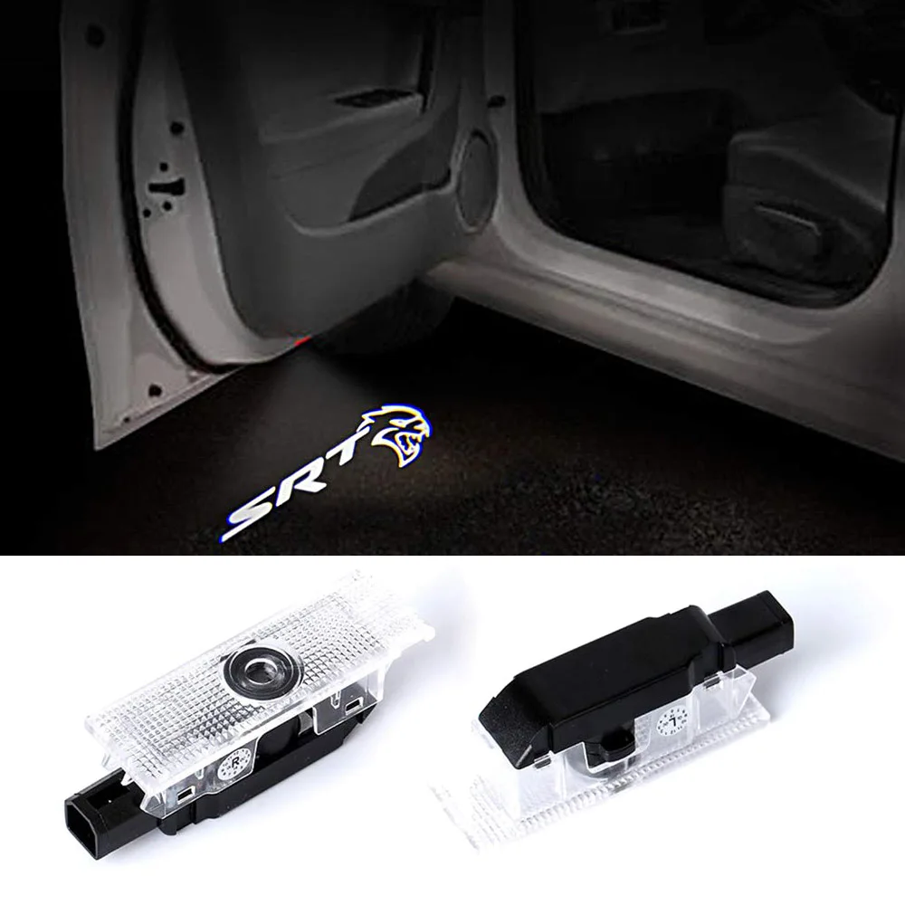2pcs Car Door Logo Light LED 12V Badge Shadow Ghost Laser Projector Light For Dodge Challenger SRT Scat Pack Charger Demon
2pcs Car Door Logo Light LED 12V Badge Shadow Ghost Laser Projector Light For Dodge Challenger SRT Scat Pack Charger Demon