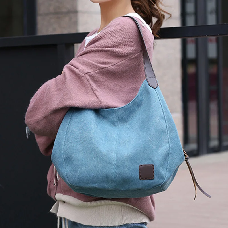 2019 Fashion Bags Women Shoulder Bag Canvas Large Capacity Casual Durable for Travel Shopping
2019 Fashion Bags Women Shoulder Bag Canvas Large Capacity Casual Durable for Travel Shopping