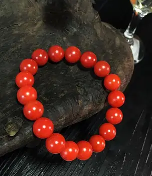 free shipping 11mm Baoshan Nanhong Origin Yunnan Yanzhi Nanhong Agate Bracelet Persimmon Red Natural Full flesh Full color
free shipping 11mm Baoshan Nanhong Origin Yunnan Yanzhi Nanhong Agate Bracelet Persimmon Red Natural Full flesh Full color