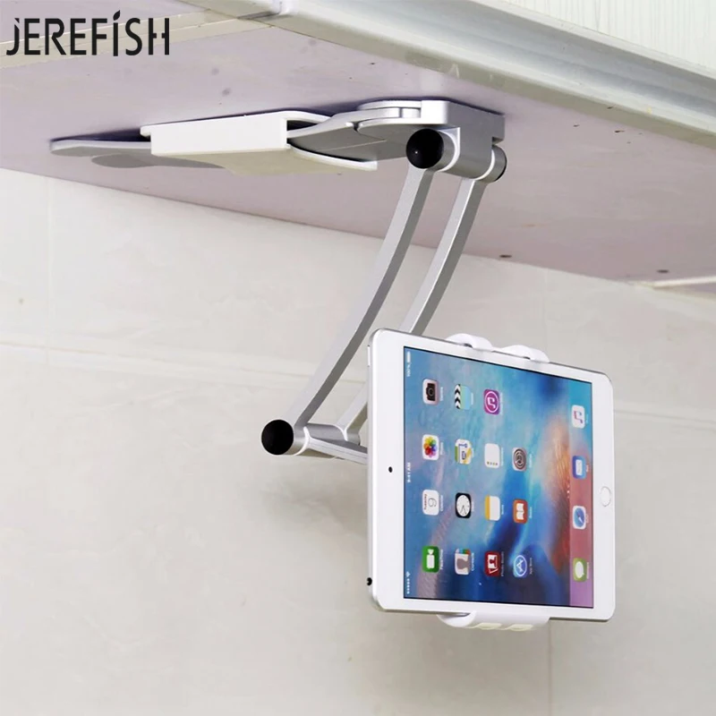 JEREFISH Upgrade Tablet phone Holder 2 in 1 Kitchen Desk Mount Adjustable holder Fit For 19cm to 24cm Width Tablet Mobile phone
JEREFISH Upgrade Tablet phone Holder 2 in 1 Kitchen Desk Mount Adjustable holder Fit For 19cm to 24cm Width Tablet Mobile phone