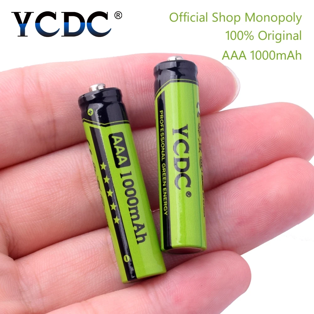 YCDC Original 4-20Pcs/Lot NI-MH AAA 3A Rechargeable Batteries 1.2V 1000mAh for Toy Mouse Battery With Battery Box
YCDC Original 4-20Pcs/Lot NI-MH AAA 3A Rechargeable Batteries 1.2V 1000mAh for Toy Mouse Battery With Battery Box