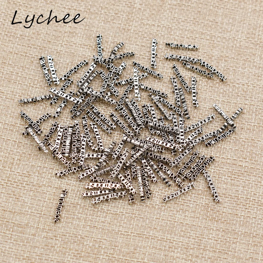 Lychee 100pcs New Arrival Alloy Handmade English Letters Labels For DIY Handmade Garment Craft Decoration Markers
Lychee 100pcs New Arrival Alloy Handmade English Letters Labels For DIY Handmade Garment Craft Decoration Markers