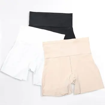 Women High Waist Ice Silk Safety Shorts Invisible Seamless Cotton Crotch Lip Boxer Brief Underwear Solid Color Stretchy Boyshort
Women High Waist Ice Silk Safety Shorts Invisible Seamless Cotton Crotch Lip Boxer Brief Underwear Solid Color Stretchy Boyshort