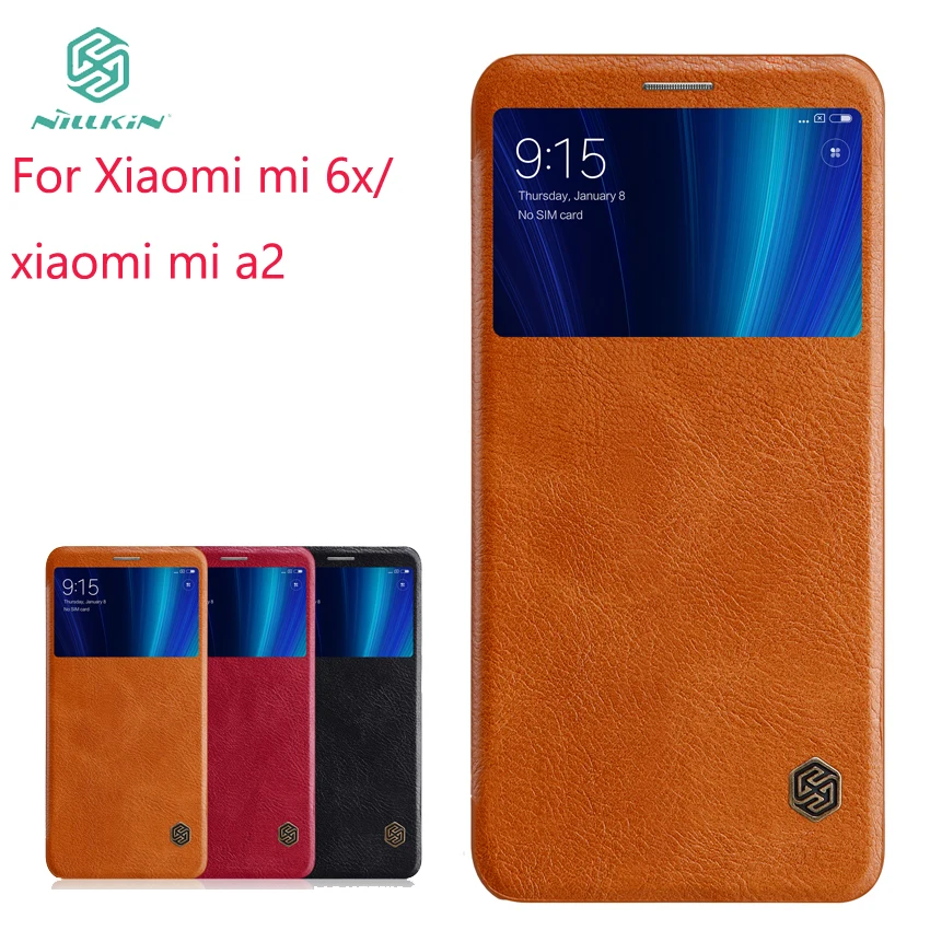 For Xiaomi mi 6x Case NILLKIN pu Leather Flip Case For Xiaomi mi 6x/ xiaomi mi a2 Luxury Flip Cover Smart Case Sleep Function
For Xiaomi mi 6x Case NILLKIN pu Leather Flip Case For Xiaomi mi 6x/ xiaomi mi a2 Luxury Flip Cover Smart Case Sleep Function