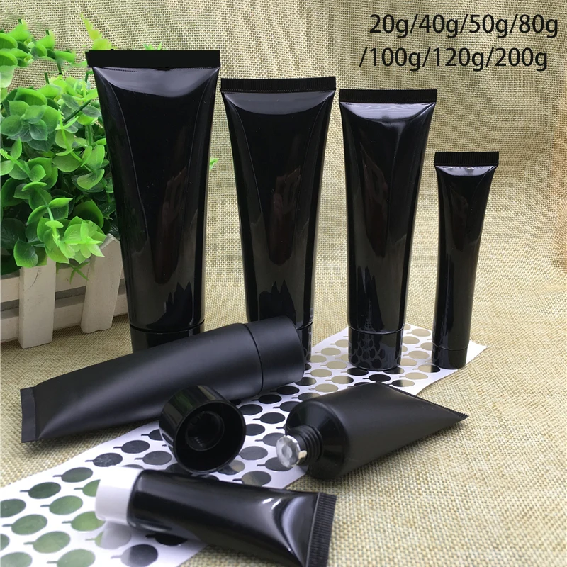 Free Shipping 20/40/50/80ml Black Plastic Cream Soft Tube Cosmetic Make up Facial Cleanser Hand Lotion Packing Squeeze Bottle
Free Shipping 20/40/50/80ml Black Plastic Cream Soft Tube Cosmetic Make up Facial Cleanser Hand Lotion Packing Squeeze Bottle