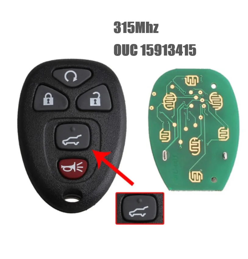 315Mhz Remote key For Chevrolet Silverado Su GMC Acadia Savana Sierra Yukon XL 1500 2007 2008 2009 2010 2011 2012 2013 2014
315Mhz Remote key For Chevrolet Silverado Su GMC Acadia Savana Sierra Yukon XL 1500 2007 2008 2009 2010 2011 2012 2013 2014