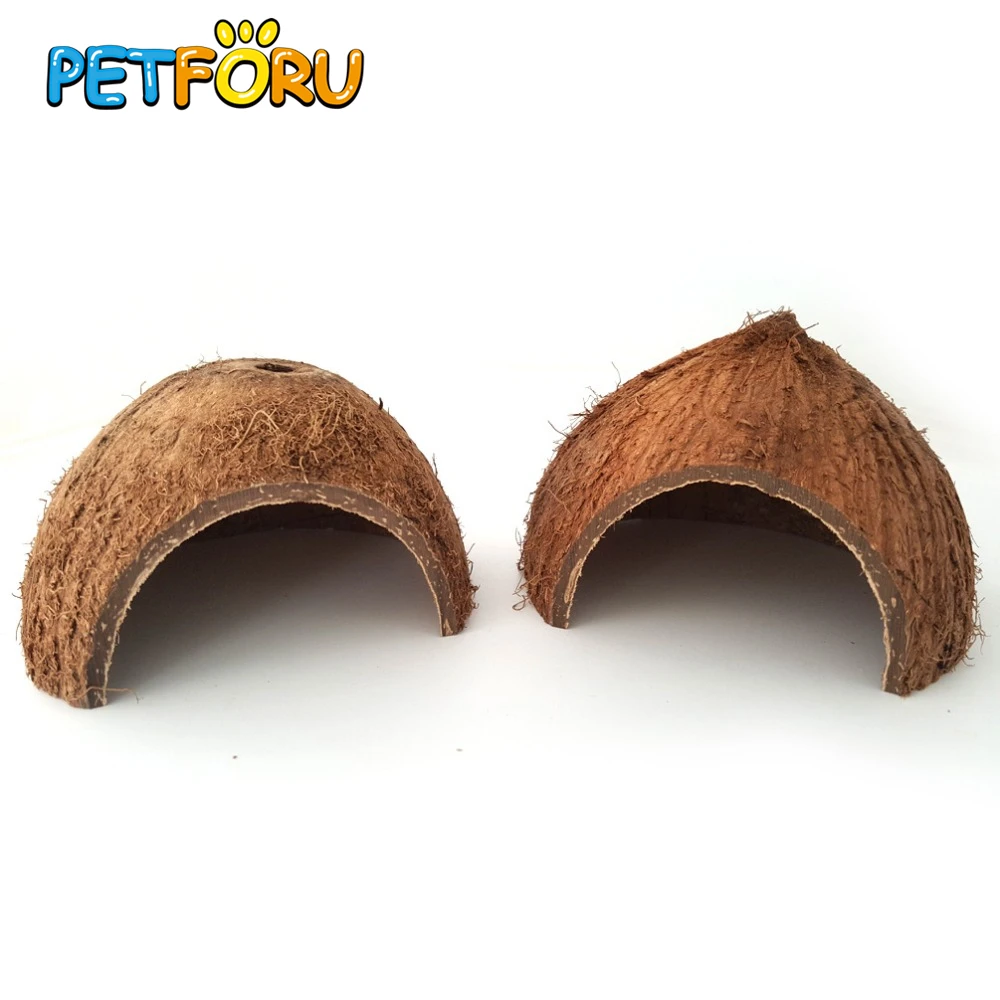 Petforu natural coconut shells to avoid caves escape house reptile to avoid house escape the cave hide cave for aquarium
Petforu natural coconut shells to avoid caves escape house reptile to avoid house escape the cave hide cave for aquarium