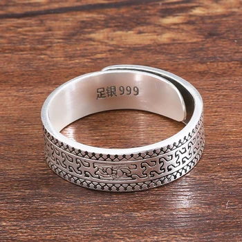 can select Style S999 sterling silver ring male open personality domineering single ring student influx of people
can select Style S999 sterling silver ring male open personality domineering single ring student influx of people