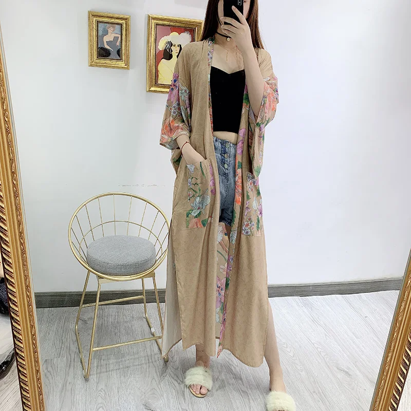 Europe Fashion Women's Long Shirts New 2019 Slit Print Casual Blouses Female Three Quarter Sleeve Wild Women Clothing
Europe Fashion Women's Long Shirts New 2019 Slit Print Casual Blouses Female Three Quarter Sleeve Wild Women Clothing