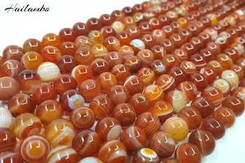 Hailambo 6/8/10mm Natural Sardonyx Stone Round Bead For Making Jewelry DIY Necklace Bracelet Red Stone Loose Beads Strand LS01#
Hailambo 6/8/10mm Natural Sardonyx Stone Round Bead For Making Jewelry DIY Necklace Bracelet Red Stone Loose Beads Strand LS01#