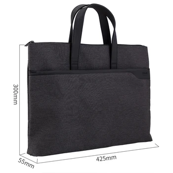 Portable briefcase zipper file bag computer bag large capacity business bag 300*425mm office storage bag deli 63750
Portable briefcase zipper file bag computer bag large capacity business bag 300*425mm office storage bag deli 63750