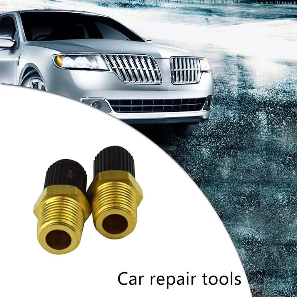 2PCS/SET Professional Double Head 1/8" NPT MPT Brass Air Compressor Tank Fill Valve Schrader Car Accessories
2PCS/SET Professional Double Head 1/8" NPT MPT Brass Air Compressor Tank Fill Valve Schrader Car Accessories