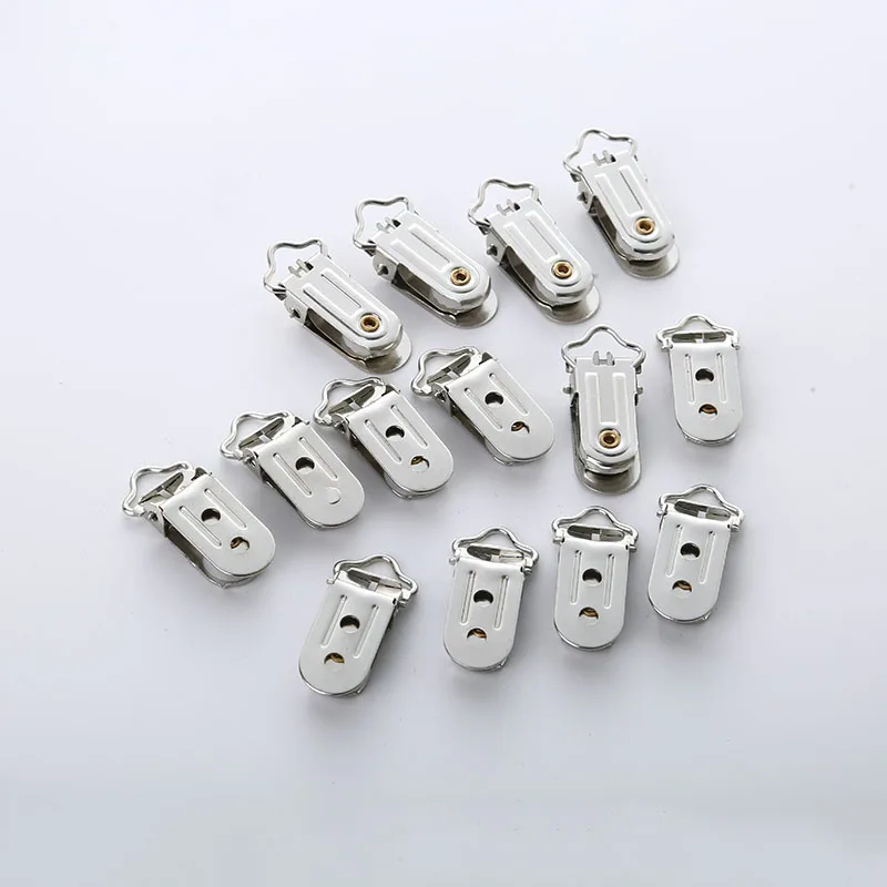 New Jewelry Parts Metal Baby Pacifier Clip 20 Piece/Lot Children's Strap Metal Clip Nipple Clip Soothing Feeding Supplies
New Jewelry Parts Metal Baby Pacifier Clip 20 Piece/Lot Children's Strap Metal Clip Nipple Clip Soothing Feeding Supplies