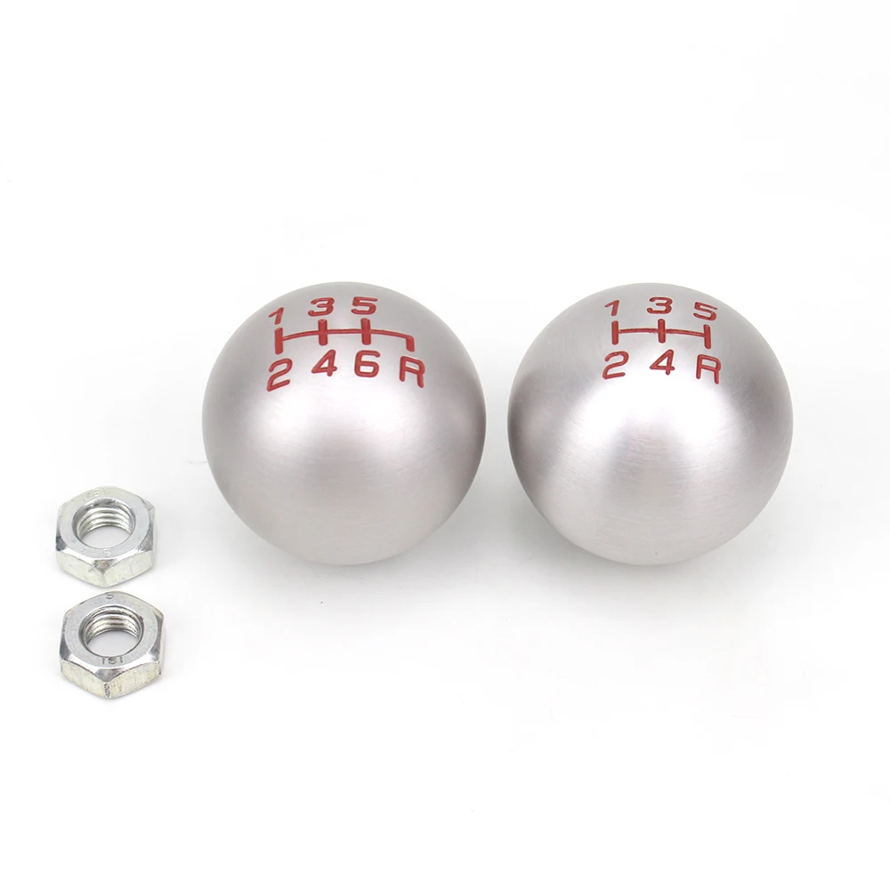 Aluminum Gear Shift Knob 5/6 Speed Ball Car Shift Gear knob For Honda Civic City fit FD2 FN2 EP3 TYPE R DC2 DC5 AP1 AP2 S2000
Aluminum Gear Shift Knob 5/6 Speed Ball Car Shift Gear knob For Honda Civic City fit FD2 FN2 EP3 TYPE R DC2 DC5 AP1 AP2 S2000