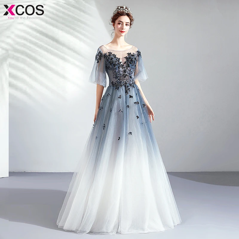 Illusion Long Evening Party Dress Elegant Sexy See Through Gradient Vestido de Festa Real Photo Scoop Sparkly Prom Dresses 2019
Illusion Long Evening Party Dress Elegant Sexy See Through Gradient Vestido de Festa Real Photo Scoop Sparkly Prom Dresses 2019