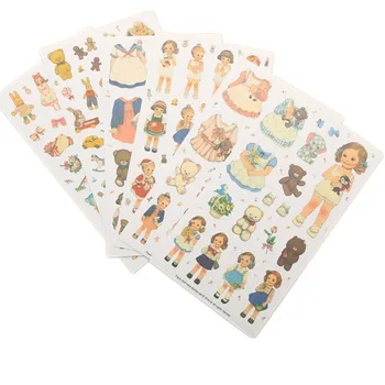 (12 sheets /Lot) DIY Cute curly doll Scrapbook Stickers Kawaii Decoration Sticker Stationery
(12 sheets /Lot) DIY Cute curly doll Scrapbook Stickers Kawaii Decoration Sticker Stationery