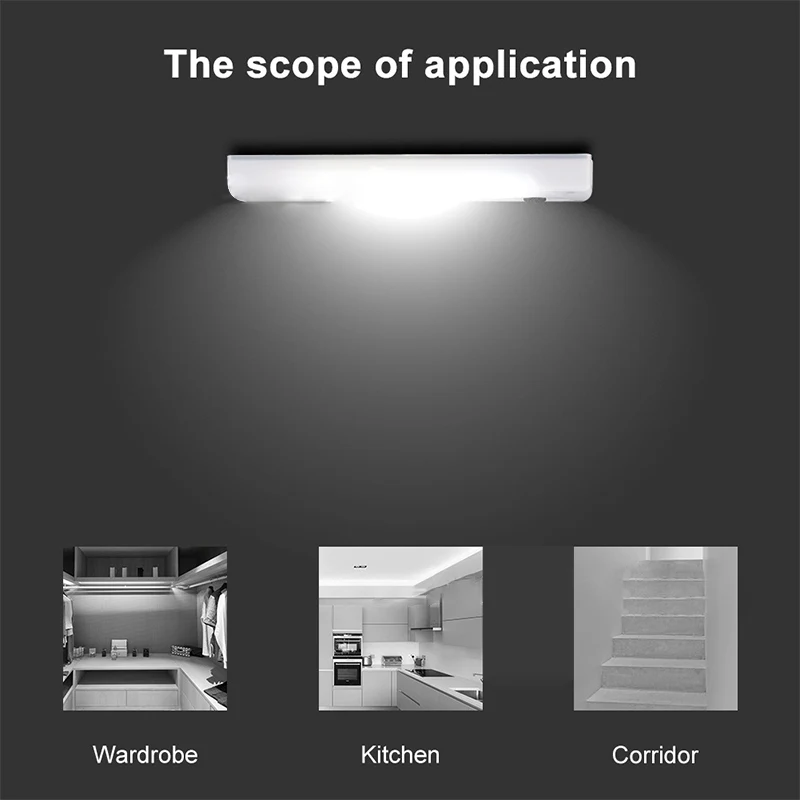 AAA Battery Under Cabinet Light Night Light Porch Wall Lamp for Bedroom Cabinet Closet Magnetic COB Wall Lamp
AAA Battery Under Cabinet Light Night Light Porch Wall Lamp for Bedroom Cabinet Closet Magnetic COB Wall Lamp