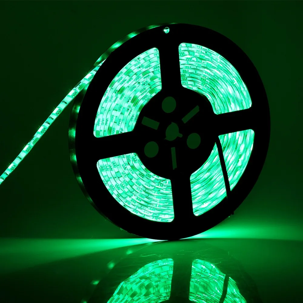 Green LED Strip Light 5050 SMD 5M 60LEDs/m DC 12V Waterproof Flexible LED Lamp Band Ribbon Tape Light Strip Decoration Lighting
Green LED Strip Light 5050 SMD 5M 60LEDs/m DC 12V Waterproof Flexible LED Lamp Band Ribbon Tape Light Strip Decoration Lighting