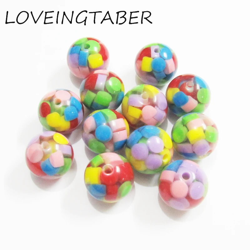 Newest ! 20mm 100pcs/lot Resin Rainbow/Colorful Tablet Beads, Chunky Necklace Beads
Newest ! 20mm 100pcs/lot Resin Rainbow/Colorful Tablet Beads, Chunky Necklace Beads