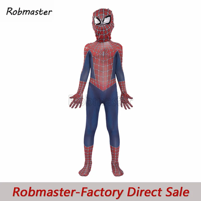 New Kids Spider-Man 3 Raimi Spiderman Cosplay Costume 3D Printed Zentai Superhero Bodysuit Jumpsuits With Cloak Suits
New Kids Spider-Man 3 Raimi Spiderman Cosplay Costume 3D Printed Zentai Superhero Bodysuit Jumpsuits With Cloak Suits