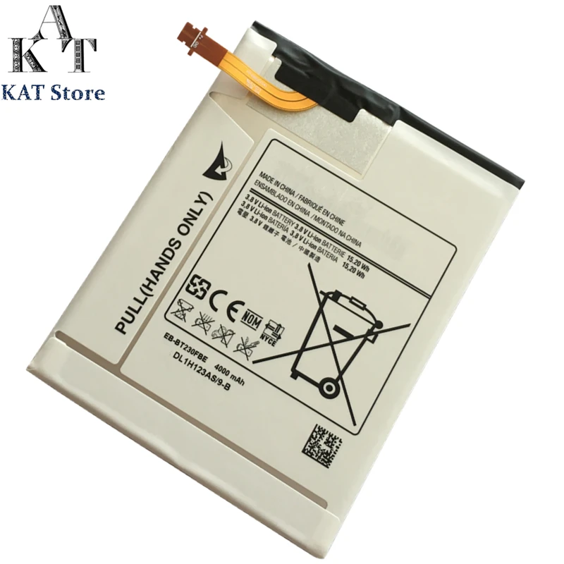 Tablet Battery For Samsung Galaxy Tab 4 Nook 7.0 SM-T230 T231 T235 4000mAh Li-ion Batteries EB-BT230FBE Rechargeable Accumulator
Tablet Battery For Samsung Galaxy Tab 4 Nook 7.0 SM-T230 T231 T235 4000mAh Li-ion Batteries EB-BT230FBE Rechargeable Accumulator