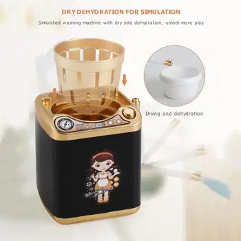 Mini Simulation Electric Makeup Brush Powder Puff Cleaner Washing Machine Children Play Pretend Makeup Brush Cleaner Washer Tool
Mini Simulation Electric Makeup Brush Powder Puff Cleaner Washing Machine Children Play Pretend Makeup Brush Cleaner Washer Tool