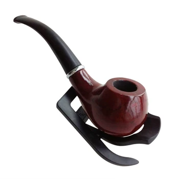 Bestselling Cool Durable Wooden Pipe Smoking Tobacco Cigar Pipes Gift With Stand Present
Bestselling Cool Durable Wooden Pipe Smoking Tobacco Cigar Pipes Gift With Stand Present
