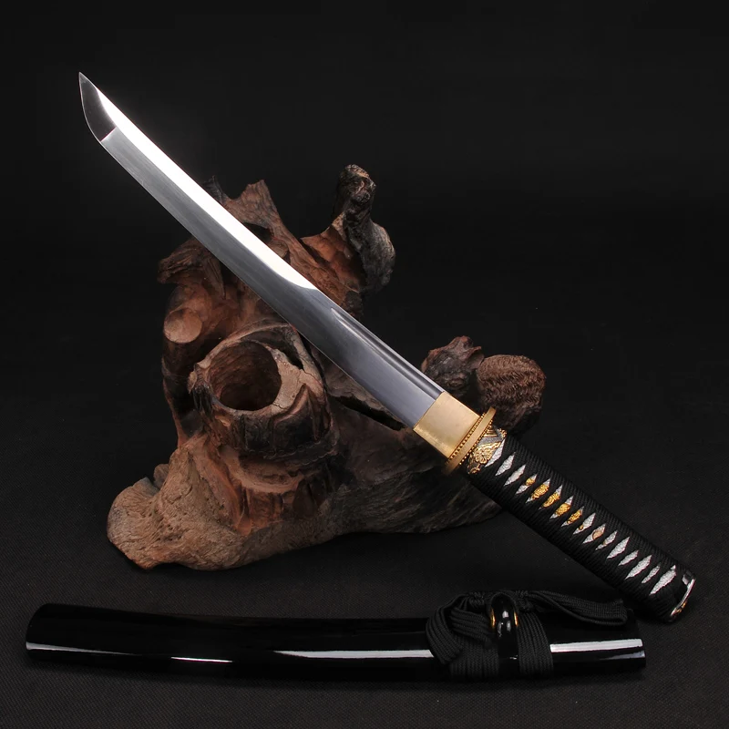 TANTO SWORDS Japanese Samurai Sword Fully Handmade T10 High carbon steel Full tang blade katana Functional Sword very sharp
TANTO SWORDS Japanese Samurai Sword Fully Handmade T10 High carbon steel Full tang blade katana Functional Sword very sharp