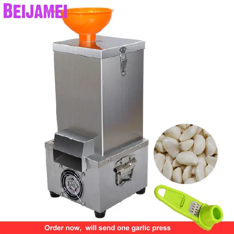 

BEIJAMEI 180W Restaurants Electric Garlic Peeler Machine Fast Labor-saving Automatic Commercial Garlic Peeling 25KG/H
