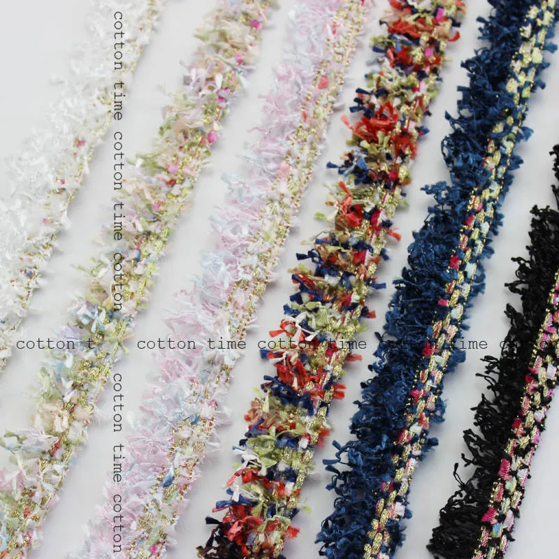 5yards/lot Tweed Trim 2.5cm wide Golden Fringed Tassel Sewing Webbing accessory for bag garment free shipping
5yards/lot Tweed Trim 2.5cm wide Golden Fringed Tassel Sewing Webbing accessory for bag garment free shipping