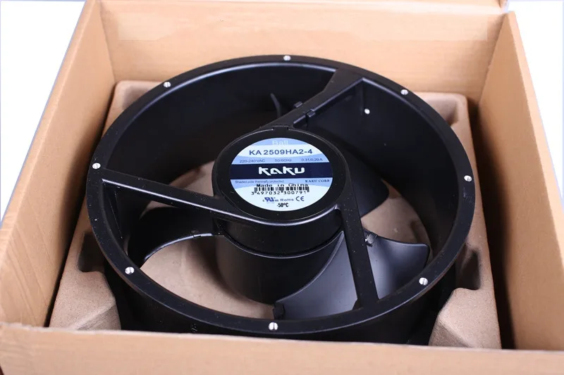 New For KA2509HA2-2 High temperature resistance Axial flow FAN AC220-240V 254*89MM
New For KA2509HA2-2 High temperature resistance Axial flow FAN AC220-240V 254*89MM