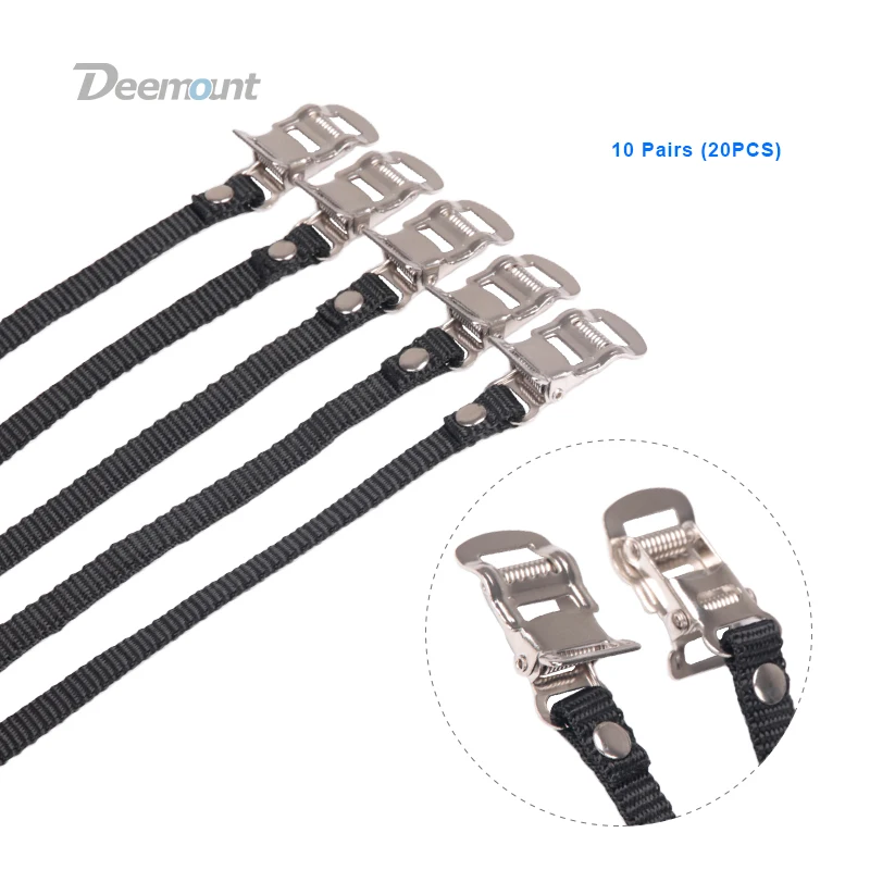 Deemount 10 Pairs/Lot Cycle Pedal Non Slip Strap Bike Spinning Cycling Shoe Toe Casing Tie Rope Bike Workout Security Belts
Deemount 10 Pairs/Lot Cycle Pedal Non Slip Strap Bike Spinning Cycling Shoe Toe Casing Tie Rope Bike Workout Security Belts
