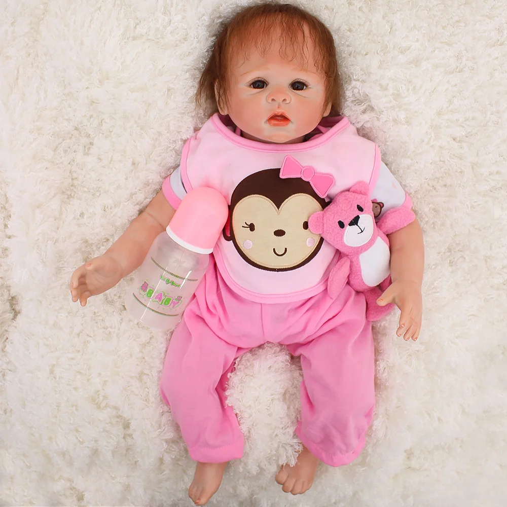 Real baby doll reborn toys 20"48cm soft silicone reborn baby dolls toys for child xmas gift bebes reborn bonecas
Real baby doll reborn toys 20"48cm soft silicone reborn baby dolls toys for child xmas gift bebes reborn bonecas