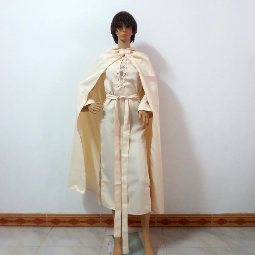 The Lord of the Rings Gandalf White Cloak Robe Christmas Party Halloween Uniform Outfit Cosplay Costume Customize Any Size
The Lord of the Rings Gandalf White Cloak Robe Christmas Party Halloween Uniform Outfit Cosplay Costume Customize Any Size